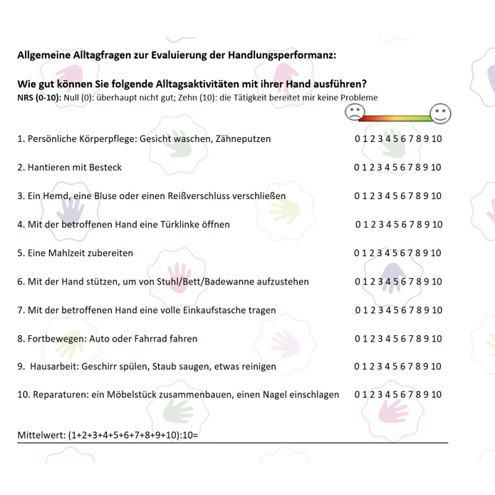 Allgemeine Alltagsfragen (AA)